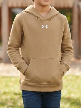 Under Armour Boys' Tan Pullover Hoodie